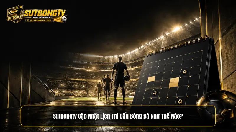 Sutbongtv cập nhật lịch thi đấu bóng đá như thế nào?