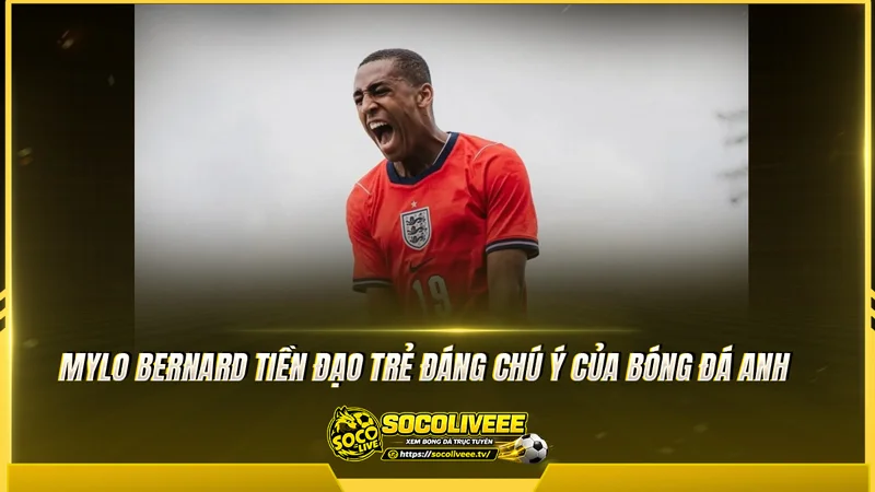 Mylo Bernard là tiền đạo trẻ đáng chú ý của bóng đá Anh Mylo Bernard là tiền đạo trẻ đáng chú ý của bóng đá Anh