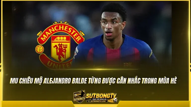 MU chiêu mộ Alejandro Balde tháng 1: Hai đều kiện quyết định thương vụ